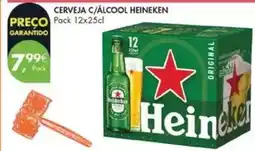 Pingo Doce Heineken - cerveja c/ álcool promoção