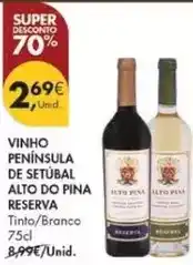 Pingo Doce Vinho peninsula de setubal alto do pina reserva promoção