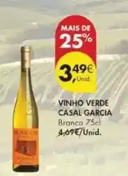 Pingo Doce Casal garcia - vinho verde promoção