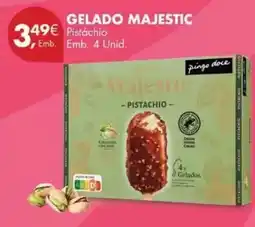 Pingo Doce Pingo doce - gelado majestic promoção