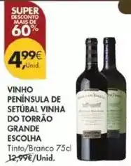 Pingo Doce Vinho peninsula de setubal vinha do torrão grande promoção
