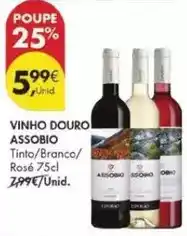 Pingo Doce Assobio - vinho douro promoção