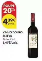 Pingo Doce Esteva - vinho douro promoção