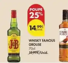 Pingo Doce Whisky famous promoção