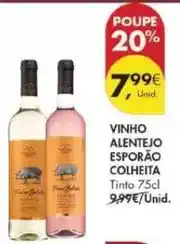Pingo Doce Alentejo - vinho esporão promoção