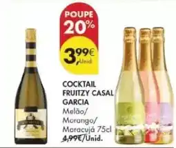 Pingo Doce Casal garcia - cocktail fruitzy promoção