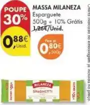 Pingo Doce Milaneza - massa promoção