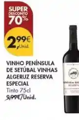 Pingo Doce Vinho peninsula de setubal vinhas algeruz reserva especial promoção