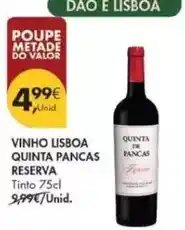 Pingo Doce Valor - vinho lisboa promoção