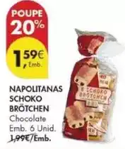 Pingo Doce Napolitanas schoko promoção