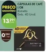 Pingo Doce L'or - cápsulas de café promoção