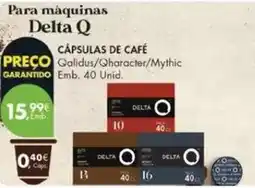 Pingo Doce Delta q - cápsulas de café promoção