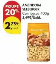 Pingo Doce Seeberger - amendoim promoção