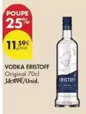 Pingo Doce Eristoff - vodka promoção