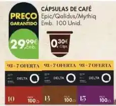 Pingo Doce Delta - cápsulas de café promoção