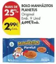 Pingo Doce Manhãzitos - bolo planetus promoção