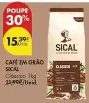 Pingo Doce Sical - café em grão promoção