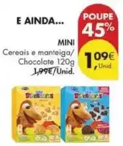 Pingo Doce Mini - cereais e manteiga promoção