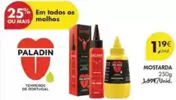 Pingo Doce Paladin - mostarda promoção