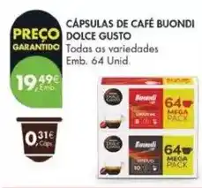 Pingo Doce Buondi - cápsulas de café promoção