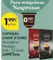 Pingo Doce Nespresso - cápsulas promoção