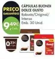 Pingo Doce Dolce gusto - cápsulas buondi promoção