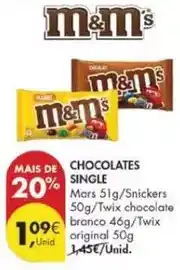 Pingo Doce Mars - chocolates promoção