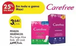 Pingo Doce Carefree - pensos promoção