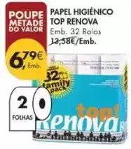 Pingo Doce Renova - papel higienico top promoção