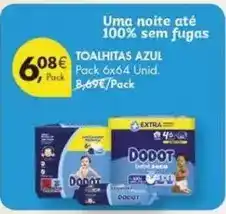 Pingo Doce Dodot - toalhitas promoção