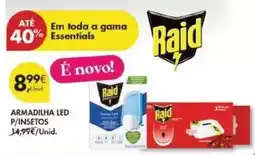 Pingo Doce Raid - armadilhas led p/insetos promoção