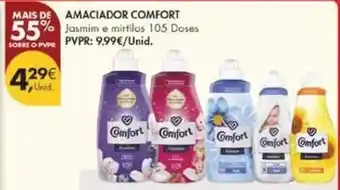 Pingo Doce Comfort - amaciador promoção