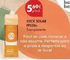 Pingo Doce A+ - stick solar fps50+ promoção