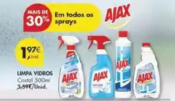 Pingo Doce Ajax - limpa vidros promoção