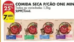 Pingo Doce One - comida seca p/cão promoção