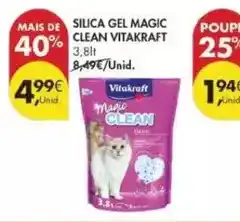 Pingo Doce Vitakraft - silica gel magic clean promoção