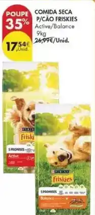 Pingo Doce Purina - comida seca p/cao friskies promoção