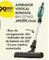 Pingo Doce Rowenta - aspirador vertical promoção