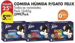 Pingo Doce Purina - comida humida p/gato felix promoção