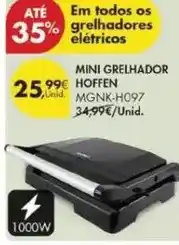 Pingo Doce Mini - grelhador hoffen promoção