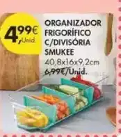 Pingo Doce Smukee - organizador frigorífico c/divísoria promoção