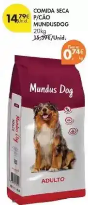 Pingo Doce A+ - comida seca p/cao promoção
