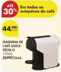 Pingo Doce Delta q - máquina de café quick promoção