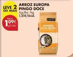 Pingo Doce Pingo doce - arroz europa promoção