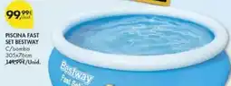 Pingo Doce Bestway - piscina fast set promoção