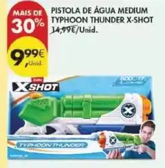 Pingo Doce Zuru - pistola de água medium typhoon thunder x-shot promoção