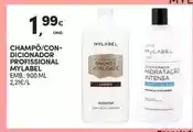 Continente Mylabel - champo/con- dicionador profissional promoção