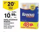 Continente Renova - papel higienico promoção