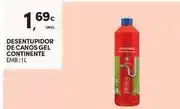 Continente Continente - desentupidor de canos gel promoção