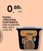 Continente Continente - pudim +proteina promoção